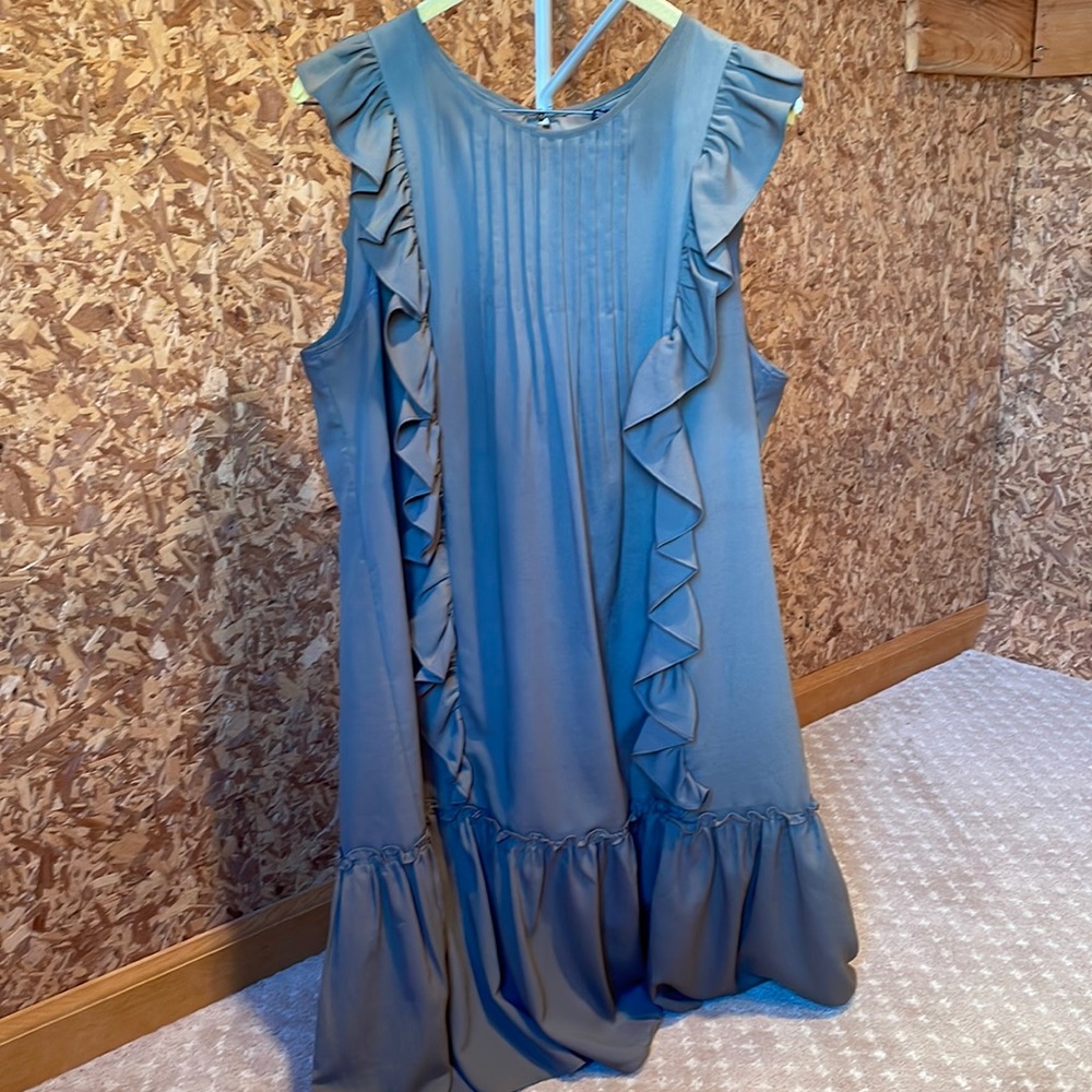 Banana Republic ruffle dress